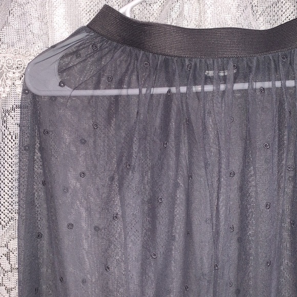 PACSUN grey mesh skirt - Picture 3 of 6
